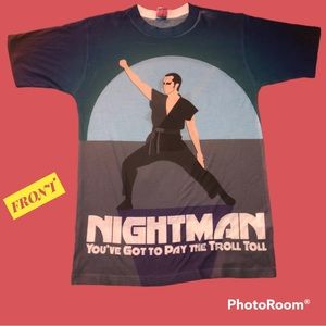 ☀️It’s Always Sunny in Philadelphia Rare Nightman Troll Toll Dual-Sided Shirt☀️
